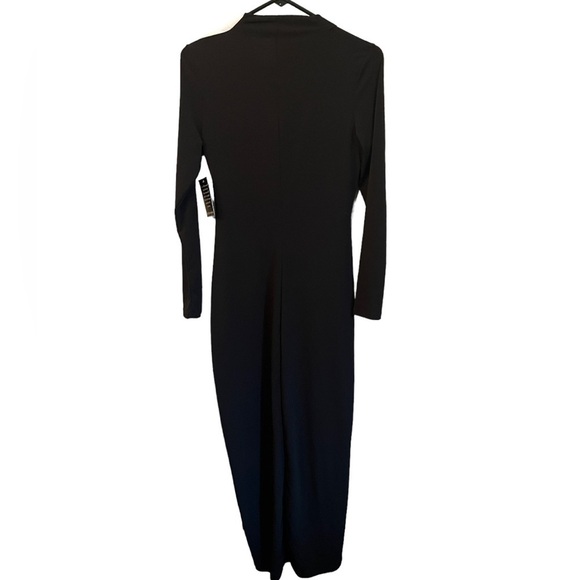 Boston Proper Ruched Colorblock Maxi Dress Size S - Picture 4 of 8